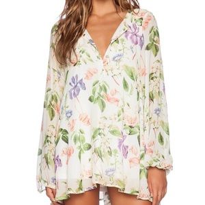 Show me your mumu flower press tunic